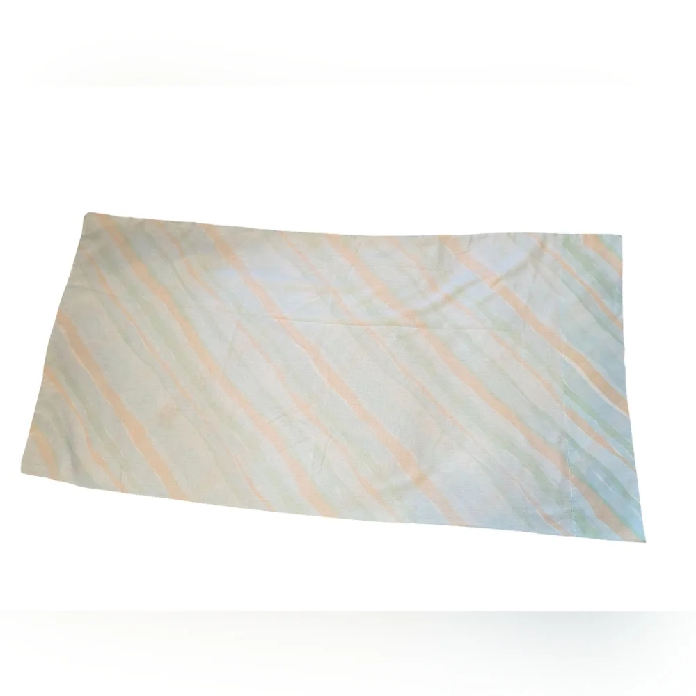 Vintage pastel Colored Striped‎ Pillowcase set